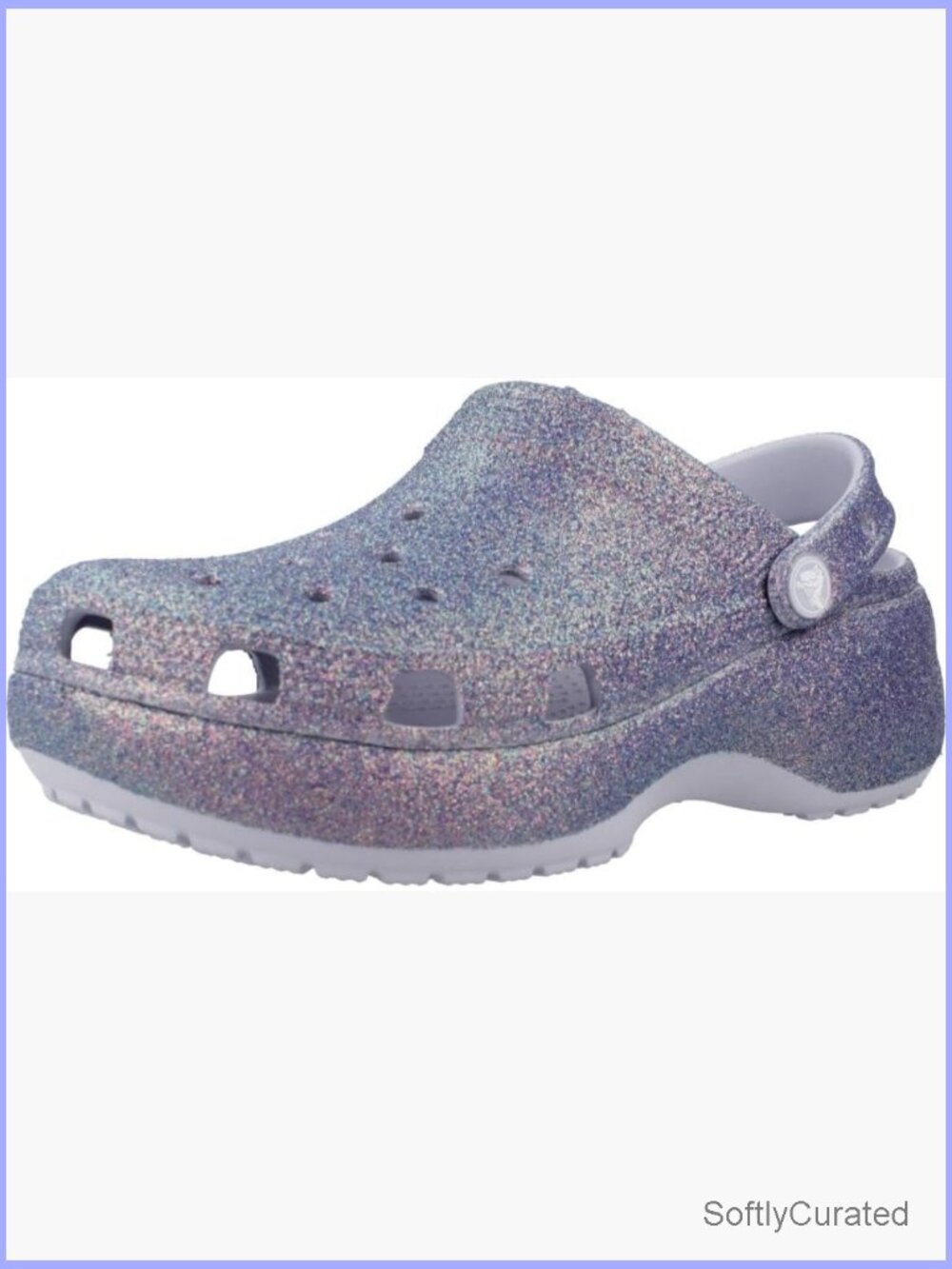 Women's Classic Platform Glitter Clog - Size Up If Between Sizes